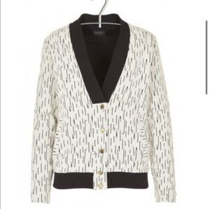 EKYOG JACQUARD FLEECE VARSITY JACKET